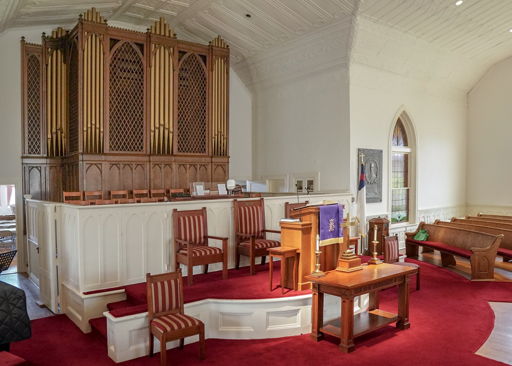 The story of Dorothy Longenecker's employment at Blackstone Presbyterian Church and how she came to be married there.
