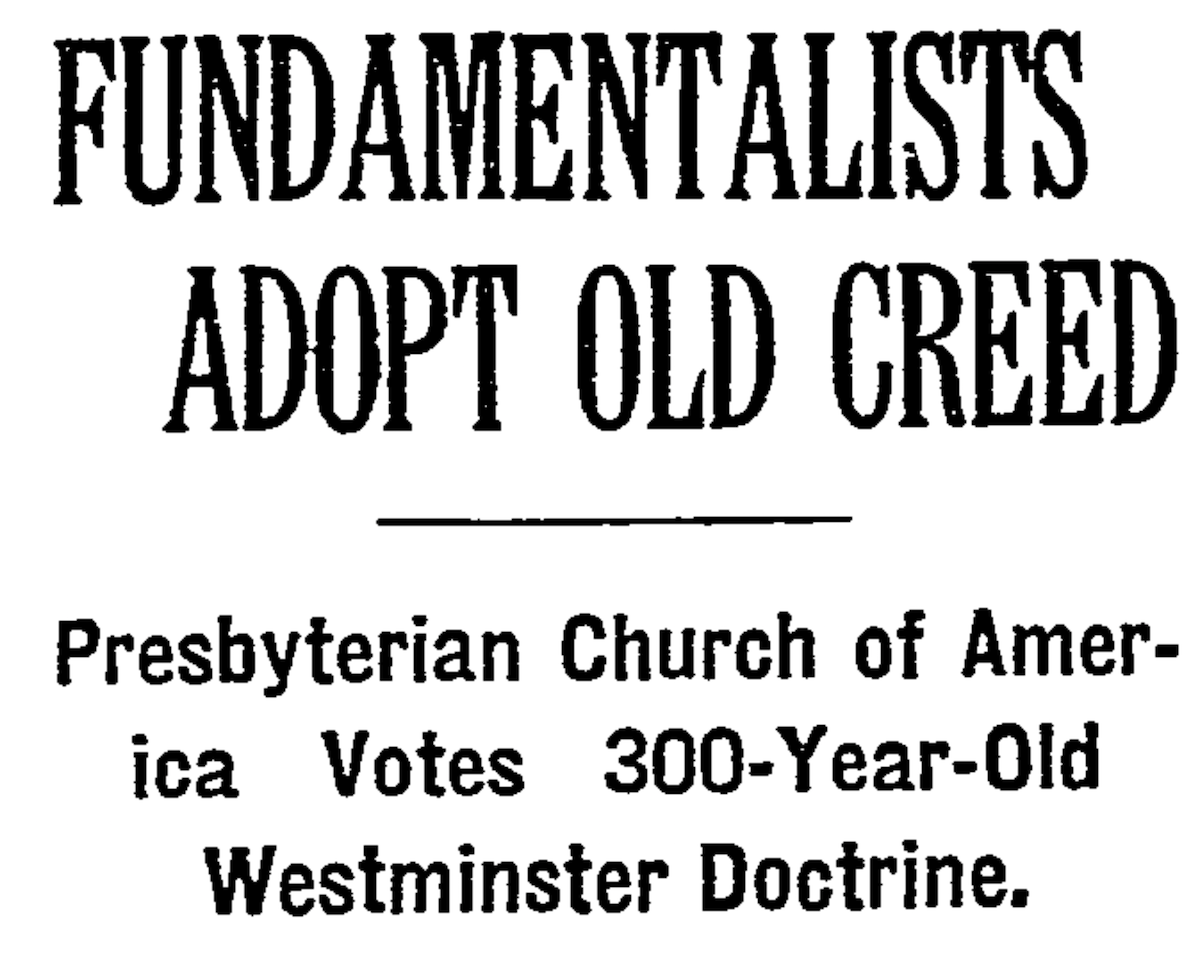 An Old Creed for a New Church