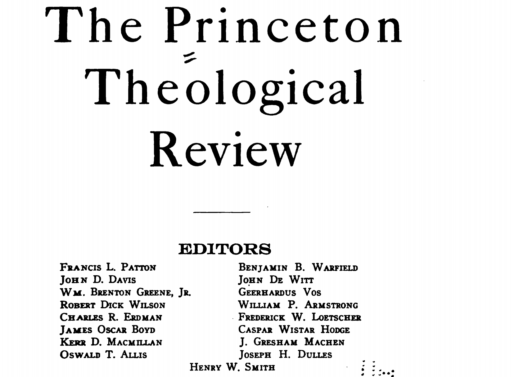 Christianity and Culture by J. Gresham Machen